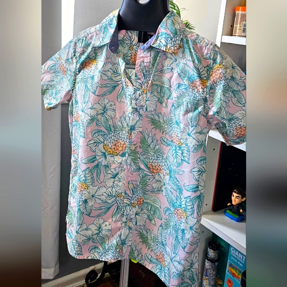 OSHKOSH - Boy's Shirt - Short Sleeves - Size 14